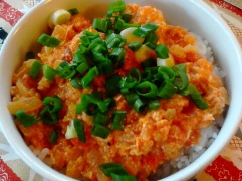 トルコ風たまご丼？メネメンどんぶり